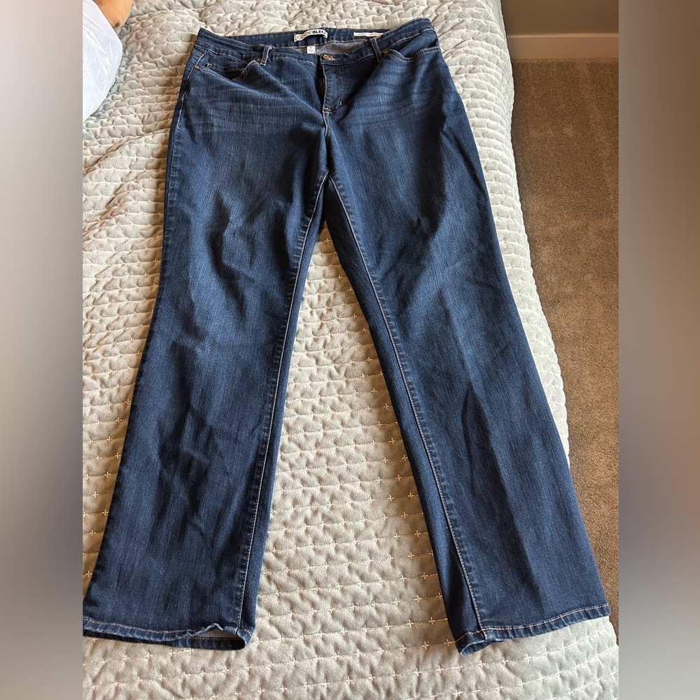 Code Bleu Indigo Denim Pants